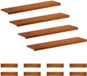 vidaXL - Trap - Tread - 12 - st - 110 - x - 25 - x - 2 - cm - Bruin - Massief - Eikenhout
