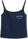 Superdry Athletic Essential Graphic Cami Mouwloos T-shirt Blauw XL Vrouw