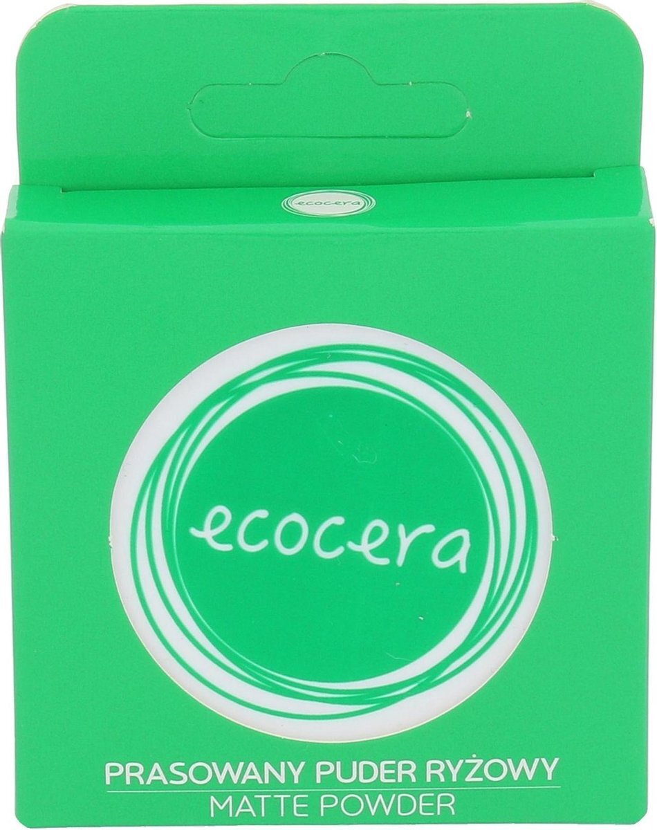 ECOCERA ECOCERA_Rice Pressed Powder prasowany puder ry¿owy dla cery t³ustej i mieszanej 10g