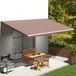 Maison Exclusive - Tissu de remplacement pour auvent marron 600x300 cm polyester