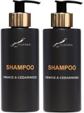 Claudius Cosmetics B.V. Bol Shampoo Orange & Cedarwood 300 ml - gouden pomp - 2 stuks
