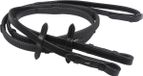 Qhp Teugel Rubber Soft Met Stops Brown - Pony | Bruin | Teugels paard