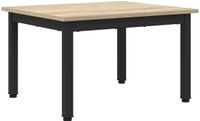 vidaXL Salontafel Sonoma Eiken 60 x 50 x 36 cm