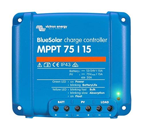 Victron Energy BlueSolar MPPT 75/15 12V 24V 15A - 8719076025320