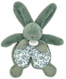 Doudou et Compagnie Lapin - Knuffeldoekje Konijn Saliegroen - Cadeau