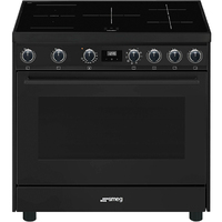 Smeg C91IEA9 - Vrijstaand fornuis - Inductie - Zwart - 5 zones - A