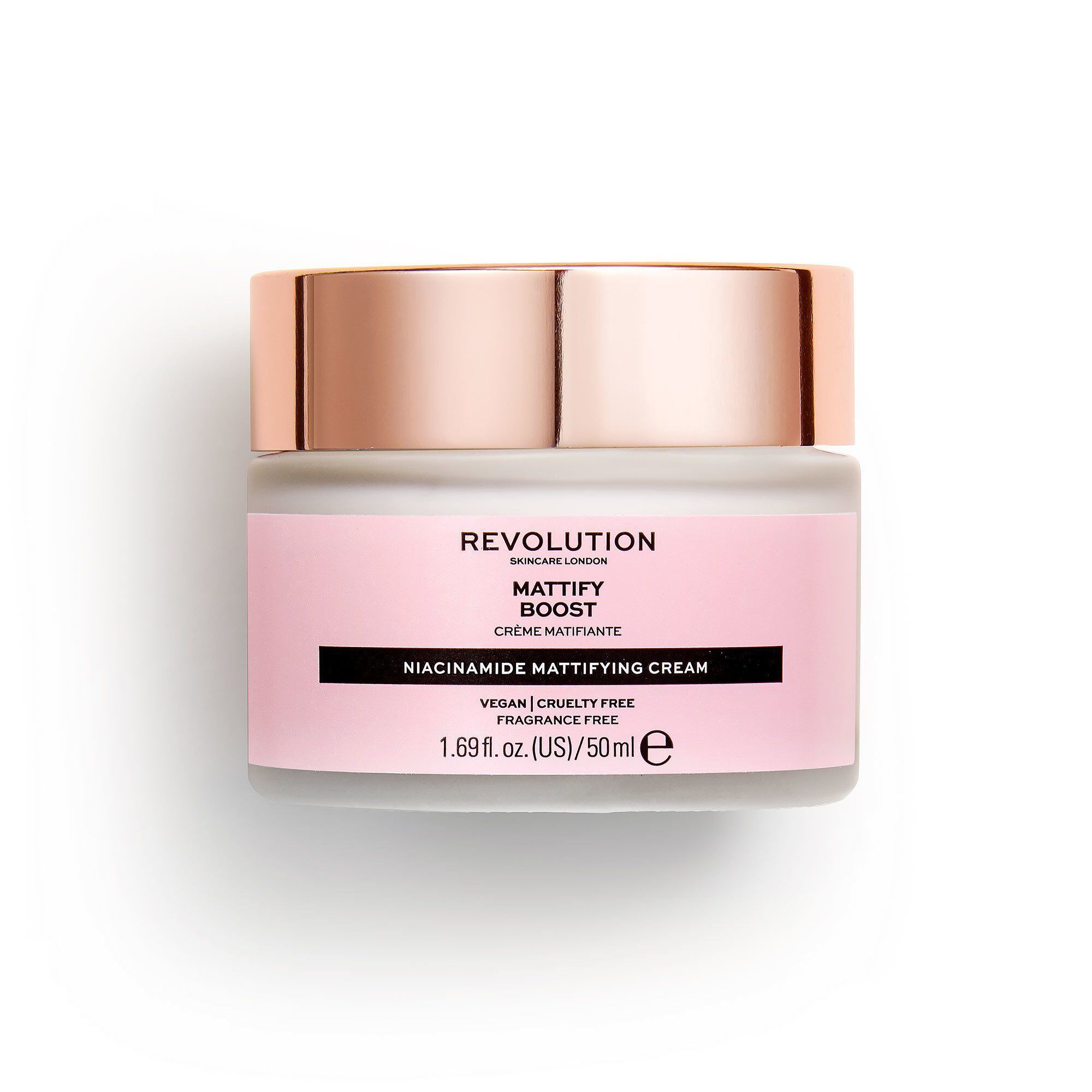 Revolution Beauty Mattifying Boost Dag- en nachtcrème - 50 ml - Vette huid - Anti-oneffenheden