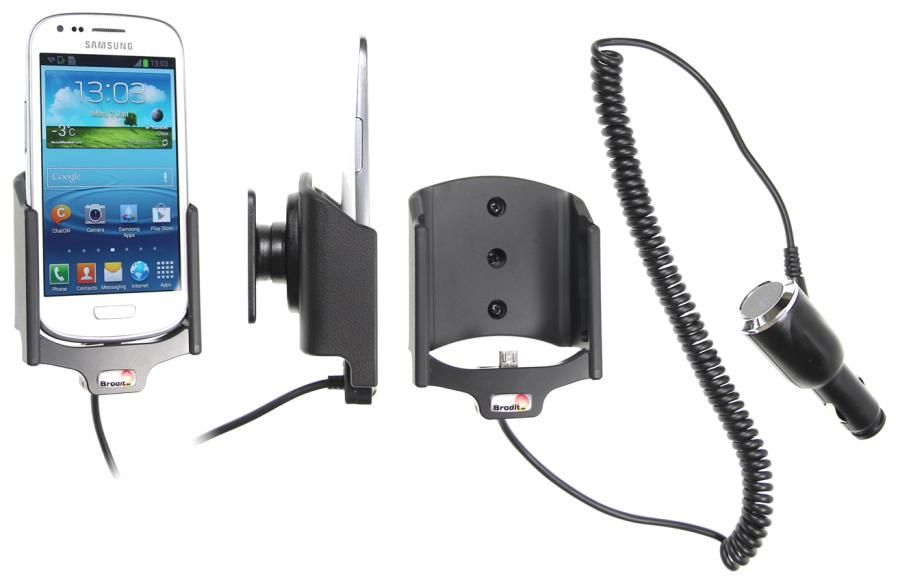 Brodit Actieve houder voor Samsung Galaxy S3 Mini i8190 - Zwart