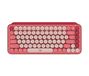 Logitech POP Keys Wireless Mechanical Keyboard - AZERTY French - Pink
