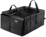 helit H6140095 - Kofferbak organizer, auto organizer, zwart, opvouwbaar, antislip
