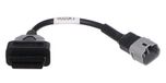 SIXTOL MECHANIC CABLE 16 | OBD-II adapter 6-pin naar 16-pin | Compatibel met Suzuki motorfietsen | Diagnostische kabel