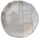 H&h set 12 piatti frutta malaga in stoneware decorato cm 20