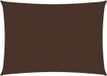 vidaXL Zonnescherm rechthoekig 2,5x4,5 m oxford stof bruin