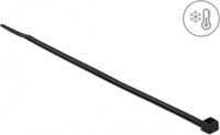 Delock Tie-wraps 200 x 4,8mm / zwart - koudebestendig en UV-resistent (100 stuks)