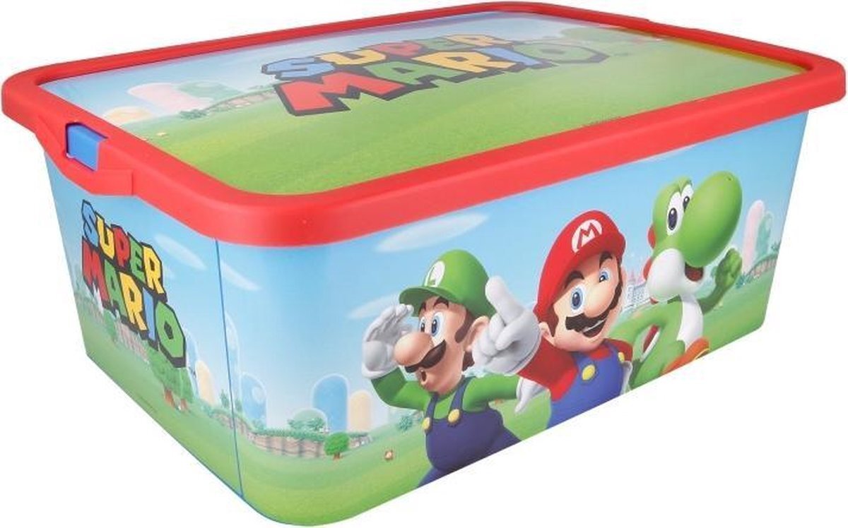 - STORAGE CLICK BOX 13 L SUPER MARIO