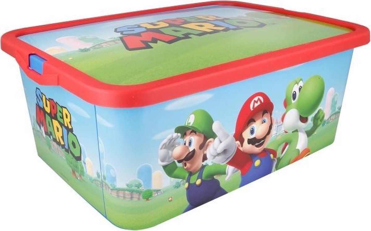 STORAGE CLICK BOX 13 L SUPER MARIO