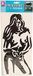 All Ride 84518 3D-sticker auto/vrachtwagen naakte vrouw zwart