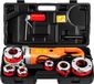 VEVOR Draagbare Pijpinrijger 1/2", 3/4", 1", 1-1/4", 1-1/2" Pijp Draadsnijmachine 2300W