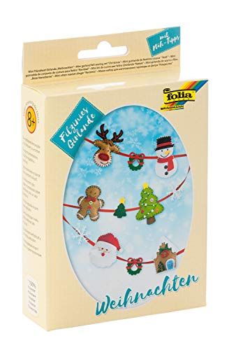 folia Filzinies Mini Set "Vilzinies" kerstslinger