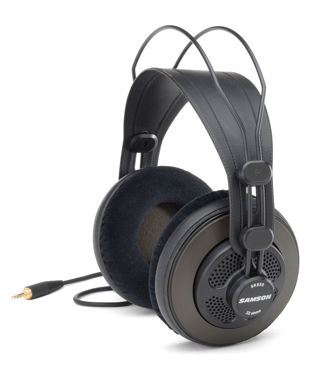 Samson SR850 Studio Headphones - Over-Ear, Wired, Black