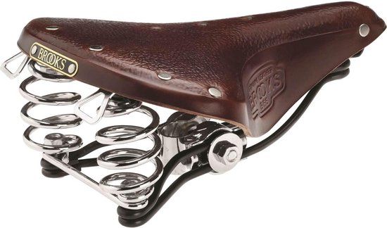 Brooks B66 Heren Zadel - Bruin - Stadsfiets - Leer