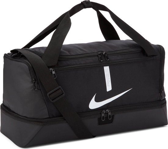 Nike Academy Team Sporttas - Black/Black/White - Maat MISC