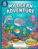Ocean Adventures Coloring Book for Kids Ages 2–5