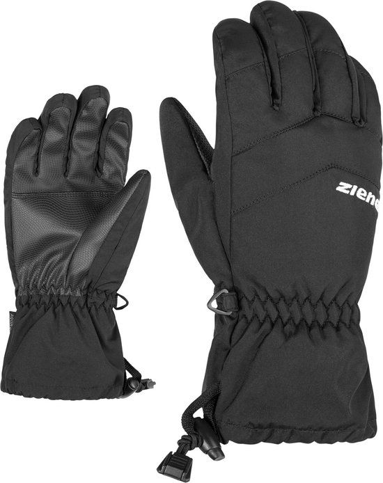 Ziener Lett AS Junior Ski Gloves - Black - Size 5.5