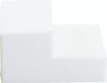 IGLU Softplay IGLU Shape G - Mini marche/escalier en mousse pour enfants/petits enfants 40 x 40 x 20 cm en blanc