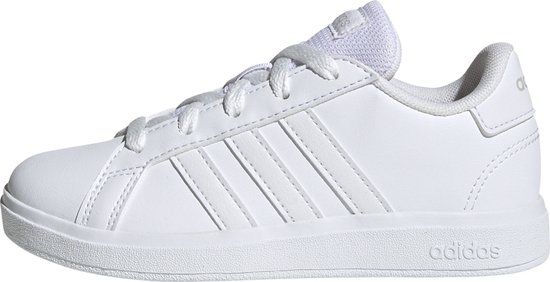 adidas Sportswear Grand Court Lifestyle Tennis Lace-Up Schoenen - Kinderen - Wit - Maat 37 1/3