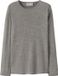 NAME IT - NKNWAX WOOL RIB LS TOP - Unisex - Lange mouwen shirts - Wol - Maat 116