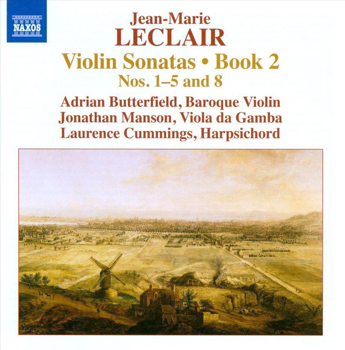 OUTHERE Leclair, J.M.; Violin Sonatas Book 2 - Muziek - 0747313286676