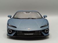 Bburago 1:18 Modelauto – Lamborghini Temerario 2024 Mat Blauw