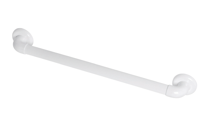 Plieger Badgreep PVC 60cm - Wit