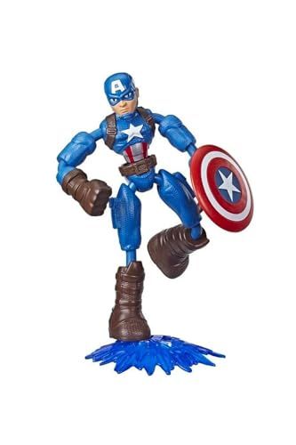 Marvel Avengers Bend and Flex Captain America Action Figure