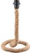 Home Sweet Home Leonardo Tafellampvoet - Touw - E27 - 20x20x36cm