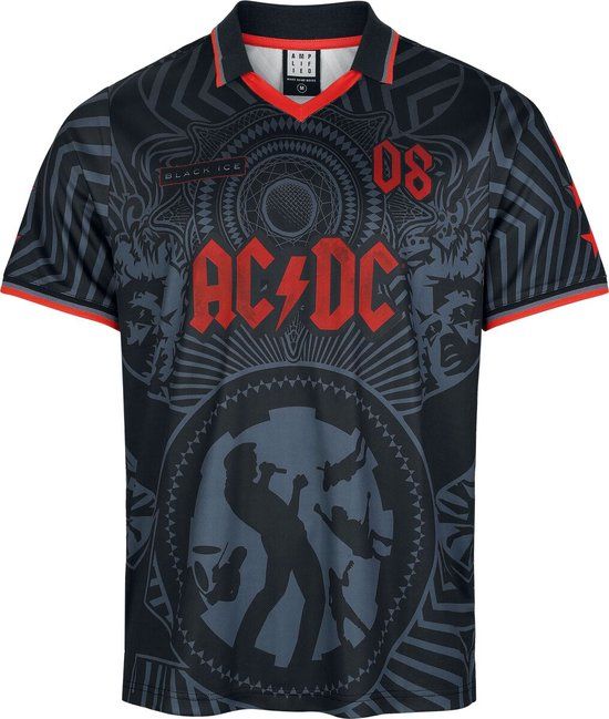 AC/DC Amplified Collection - Black Ice Rock FC Heren Jersey - meerkleurig - M