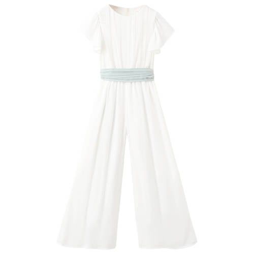 Mango Kids jumpsuit wit
