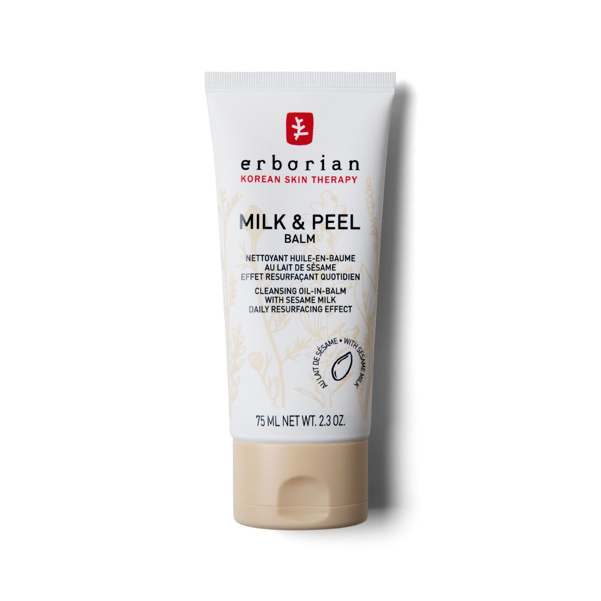 Erborian Milk & Peel Balm Cleansing Cream - 75 ml