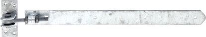 GAH Alberts Staartheng Staal Zilver 470 mm x 100 mm Materiaaldikte 5,0 mm