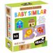 HEADU - Wooden Game Baby Similar – categoriseren en vergelijken tijdens het spelen | educatief spel van hout 1-3 jaar, dieren fruit en voertuigen, eerste classificaties, cadeau-idee, gemaakt in Italië