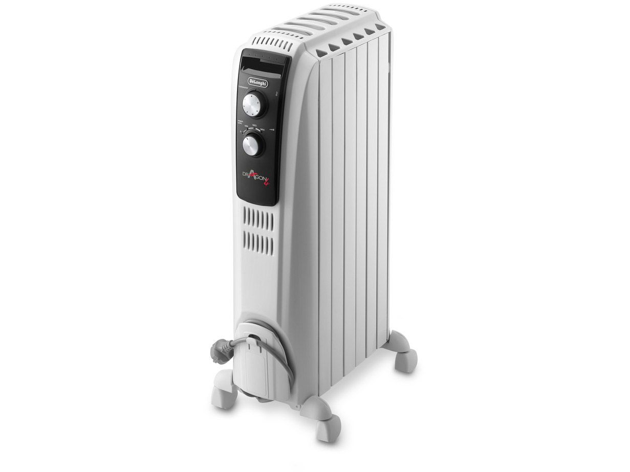 De'Longhi Dragon 4 TRD4 0615 - Oliegevulde Radiator - 1500W - Wit