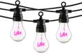 Luca Lighting Love LED Lichtsnoer Buiten - L450 cm - Rose