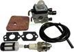 Stihl Kit carburateur pour KM FS 55 R RC C1Q-S186D 41401200634 C1Q-S58B Débroussailleuse