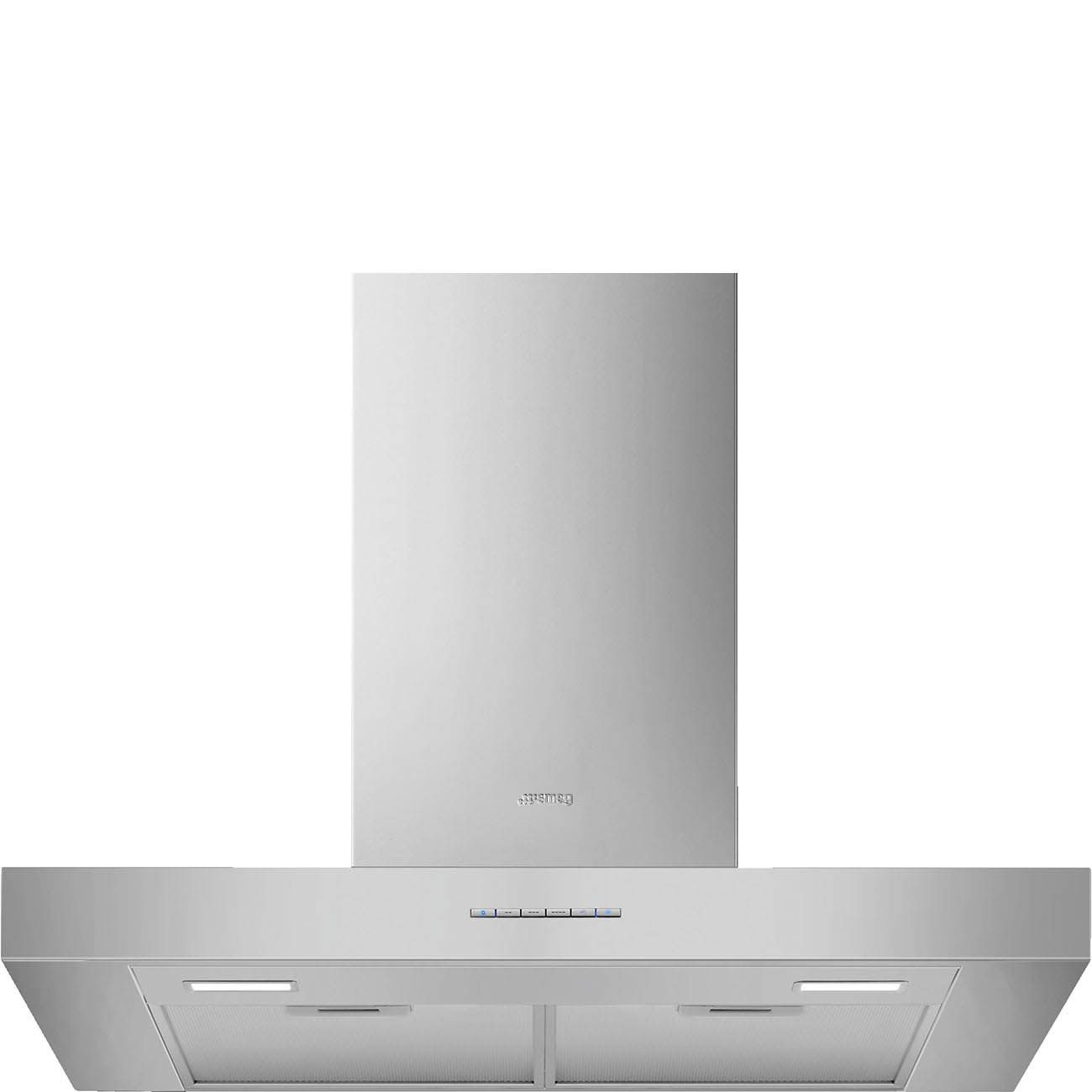 Smeg KBT700XE - Muurmontage afzuigkap - Roestvrijstaal - 463 m³/uur - A