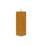 La Fabrique de Pieds bedpoten, hout, kersenrood, 17,5 x 5,5 x 5,5 cm, 4 stuks