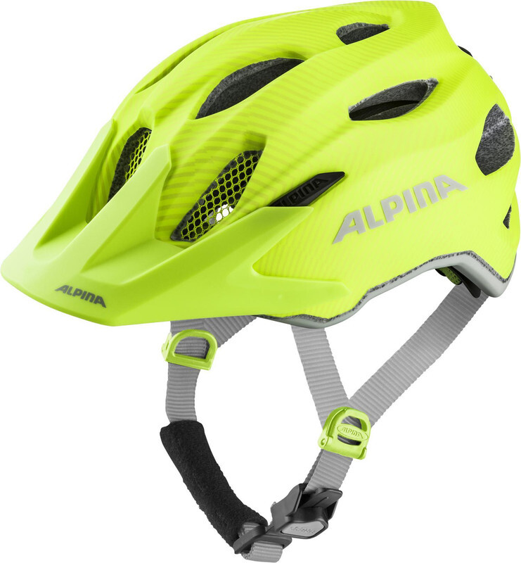 Alpina Carapax Flash Fietshelm Kinderen geel