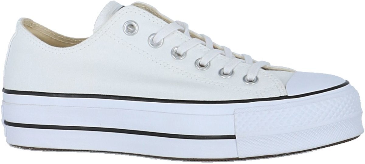 Converse - As Lift Ox - Sneaker laag sportief - Dames - Maat 40 - Wit - White/Black/White