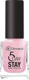 Dermacol 5 Day Stay Longlasting Nail Polish 11ml - W 11 - Princess Rule