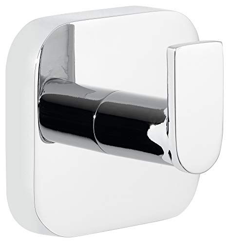 tesa Elegaant handdoekhaak - zelfklevend - verchroomd - 39 mm x 50 mm x 50 mm